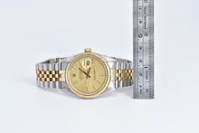 Load image into Gallery viewer, Stainless Steel / 14k Gold Rolex Datejust 36mm 16013 Men&#39;s Watch