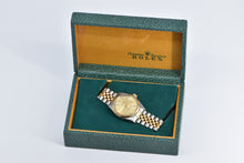 Load image into Gallery viewer, Stainless Steel / 14k Gold Rolex Datejust 36mm 16013 Men&#39;s Watch