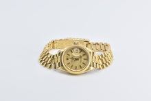 Load image into Gallery viewer, 18K Rolex Datejust 26mm 6927 Bark Bezel 1980&#39;s Women&#39;s Watch