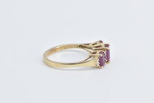 Load image into Gallery viewer, 14K 1.25 Ctw Natural Ruby Diamond Statement Ring Yellow Gold