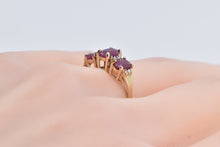 Load image into Gallery viewer, 14K 1.25 Ctw Natural Ruby Diamond Statement Ring Yellow Gold