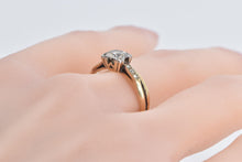 Load image into Gallery viewer, 14K 1932 1.06 Ctw OEC Diamond Bridal Engagement Ring Yellow Gold