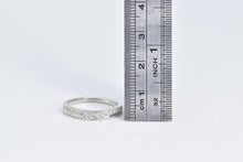 Load image into Gallery viewer, 14K 0.25 Ctw Diamond Curved Wedding Band Ring White Gold