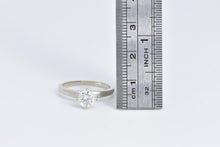 Load image into Gallery viewer, 14K 0.82 Ct Diamond Solitaire Classic Engagement Ring White Gold