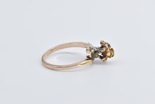 Load image into Gallery viewer, 14K Vintage Raw Textured Nugget Cluster Pebble Ring Yellow Gold