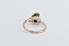 Load image into Gallery viewer, 14K Vintage Raw Textured Nugget Cluster Pebble Ring Yellow Gold