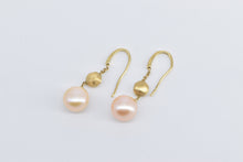 Load image into Gallery viewer, 18K Marco Bicego Pearl Africa Collection Dangle Earrings Yellow Gold