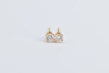 Load image into Gallery viewer, 14K 0.32 Ctw Diamond Solitaire Classic Stud Earrings Yellow Gold