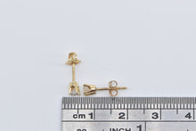 Load image into Gallery viewer, 14K 0.24 Ctw Diamond Classic Solitaire Stud Earrings Yellow Gold