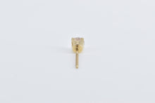 Load image into Gallery viewer, 14K 0.26 Ct Diamond Solitaire Classic Single Earring Yellow Gold