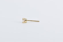Load image into Gallery viewer, 14K 0.26 Ct Diamond Solitaire Classic Single Earring Yellow Gold