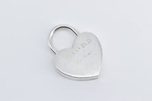 Load image into Gallery viewer, Sterling Silver Tiffany &amp; Co Elsa Peretti Heart Locket Pendant