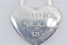 Load image into Gallery viewer, Sterling Silver Tiffany &amp; Co Elsa Peretti Heart Locket Pendant