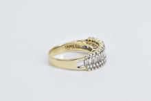 Load image into Gallery viewer, 10K 1.20 Ctw Baguette Diamond Wedding Band Ring Yellow Gold