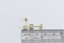 Load image into Gallery viewer, 14K 0.56 Ctw Diamond Accent Vintage Stud Earrings Yellow Gold