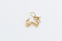 Load image into Gallery viewer, 14K Ornate Chinese Dragon 3D Traditional Charm/Pendant Yellow Gold