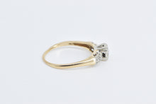 Load image into Gallery viewer, 14K Art Deco Diamond Vintage Classic Promise Ring Yellow Gold