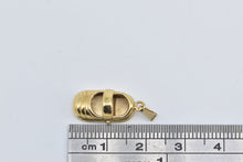 Load image into Gallery viewer, 14K 3D Mary Jane Flat Shoe Slipper Charm/Pendant Yellow Gold