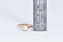 Load image into Gallery viewer, 14K Victorian Pearl Ornate Classic Engagement Ring Yellow Gold