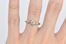 Load image into Gallery viewer, 14K 1940&#39;s 0.42 Ctw Diamond Classic Engagement Ring Yellow Gold