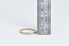 Load image into Gallery viewer, 14K Classic Diamond Stacking Wedding Band Ring Yellow Gold