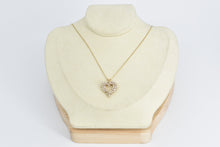 Load image into Gallery viewer, 14K 1.00 Ctw Diamond Heart Classic Love Symbol Pendant Yellow Gold