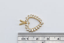 Load image into Gallery viewer, 14K 0.60 Ctw Diamond Love Classic Heart Symbol Pendant Yellow Gold