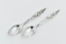 Load image into Gallery viewer, Sterling Silver Whiting Lily of the Valley Tea Spoon 2 pcs