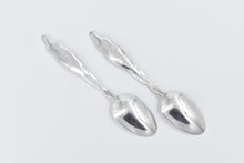 Load image into Gallery viewer, Sterling Silver Whiting Lily of the Valley Tea Spoon 2 pcs