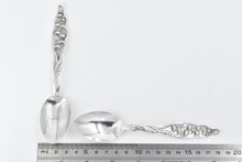 Load image into Gallery viewer, Sterling Silver Whiting Lily of the Valley Tea Spoon 2 pcs