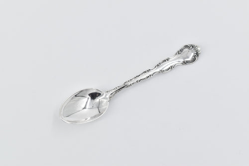 Sterling Silver Vintage Demitasse Coffee Spoon