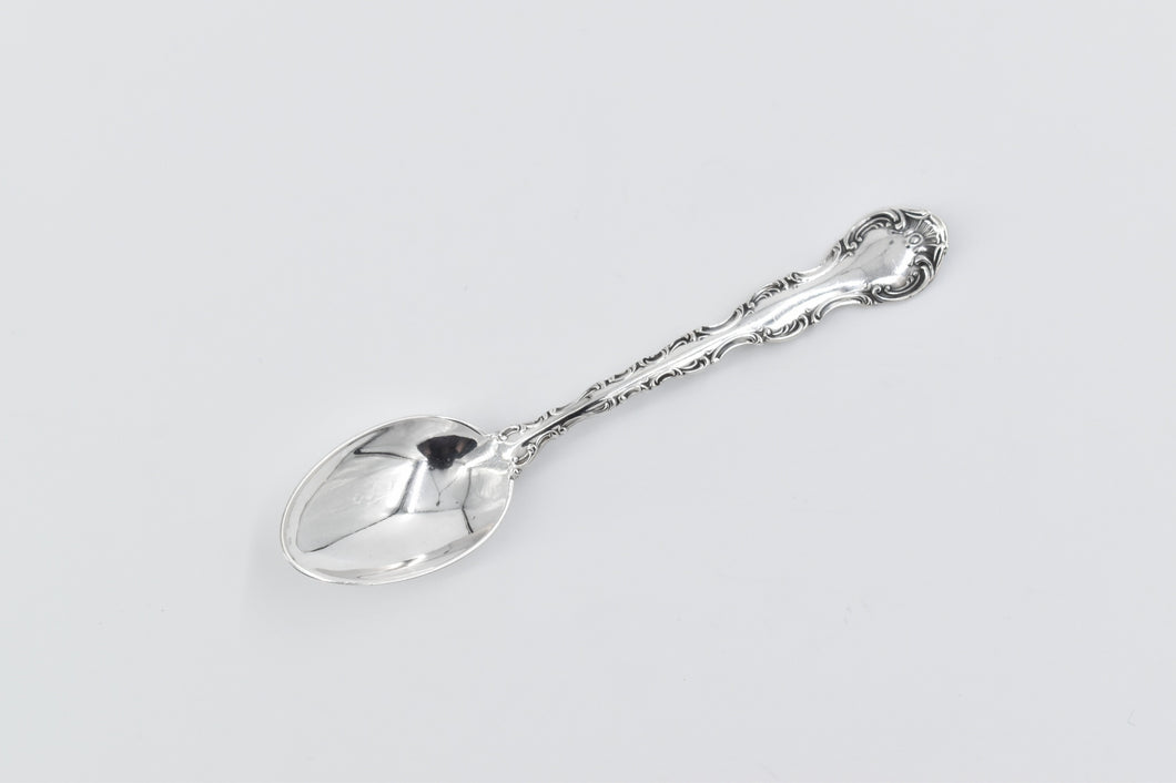 Sterling Silver Vintage Demitasse Coffee Spoon