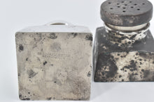 Load image into Gallery viewer, Sterling Silver JE Caldwell George Washington Reprod. Salt &amp; Pepper Shakers