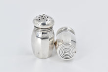 Load image into Gallery viewer, Sterling Silver GH French &amp; Co Classic Small Salt &amp; Pepper Shakers