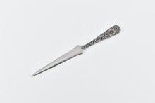 Load image into Gallery viewer, Sterling Silver S Kirk &amp; Son Repousse Daisy Flower Letter Opener
