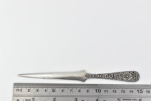 Load image into Gallery viewer, Sterling Silver S Kirk &amp; Son Repousse Daisy Flower Letter Opener