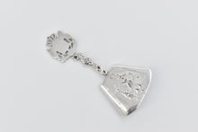 Load image into Gallery viewer, 800 Silver Antique German Farm Motif Sugar Shovel Spoon