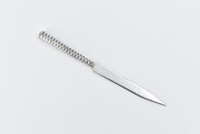 Load image into Gallery viewer, Sterling Silver Basket Weave Handle Letter Opener