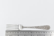 Load image into Gallery viewer, Sterling Silver Stieff Rose Repousse Dinner Fork