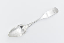 Load image into Gallery viewer, Coin Silver F Lownes Fiddle Pattern Monogram Serving Spoon