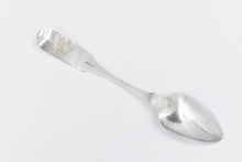 Load image into Gallery viewer, Coin Silver F Lownes Fiddle Pattern Monogram Serving Spoon
