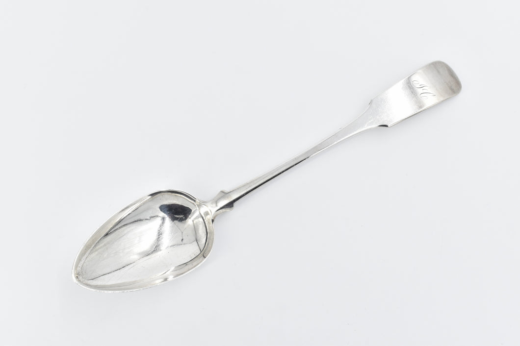 Sterling Silver 1821 William Hope Fiddle Monogram Spoon