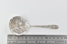 Load image into Gallery viewer, Sterling Silver S Kirk &amp; Sons Repousse Rose Bon Bon Spoon