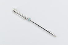 Load image into Gallery viewer, Sterling Silver Tiffany T-Clip Retractable Ballpoint Pen