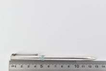 Load image into Gallery viewer, Sterling Silver Tiffany T-Clip Retractable Ballpoint Pen
