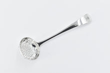 Load image into Gallery viewer, Sterling Silver William Bateman I Tea Strainer Antique 1814-39