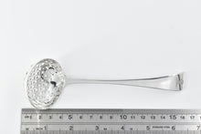 Load image into Gallery viewer, Sterling Silver William Bateman I Tea Strainer Antique 1814-39