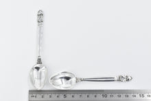 Load image into Gallery viewer, Sterling Silver Georg Jensen Acorn Konge Demitasse Spoon 2 pcs