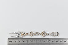 Load image into Gallery viewer, Sterling Silver Royal Irish Silver Co Ornate Pickle Fork Celtic Knot