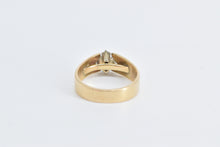 Load image into Gallery viewer, 14K Diamond Squared Cluster Vintage Statement Ring Yellow Gold